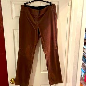 Brown, velvet pants